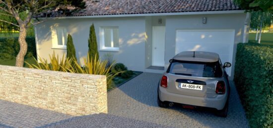 Maison neuve à Madirac, Nouvelle-Aquitaine