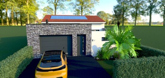 Maison neuve à Vinça, Occitanie