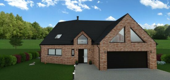 Maison neuve à Mons-en-Pévèle, Hauts-de-France