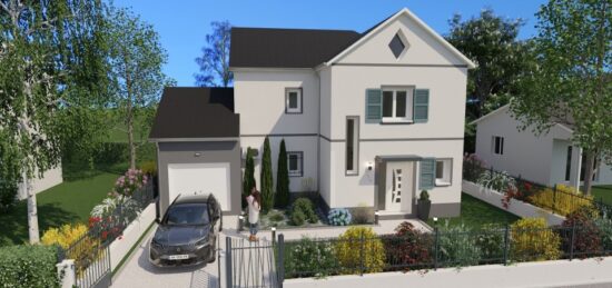 Maison neuve à Châtres, Île-de-France