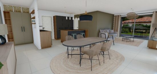 Maison neuve à Portets, Nouvelle-Aquitaine