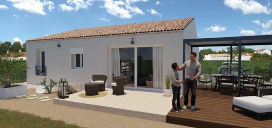 Maison neuve à , Ardèche