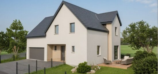 Maison neuve à , Bas-Rhin