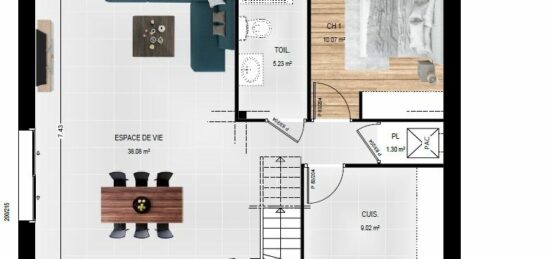 Maison neuve à , Maine-et-Loire