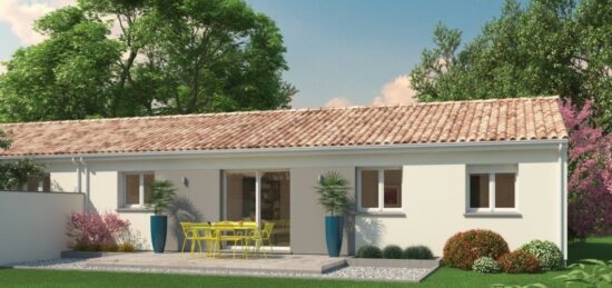 Maison neuve à Poussignac, Nouvelle-Aquitaine