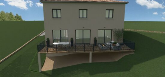 Maison neuve à La Cadière-d'Azur, Provence-Alpes-Côte d'Azur