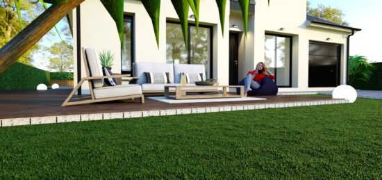 Maison neuve à , Manche