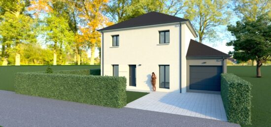 Maison neuve à Chouain, Normandie