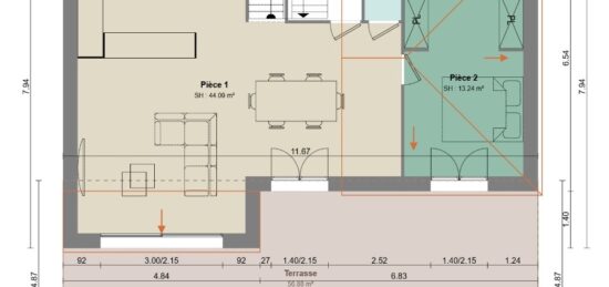 Maison neuve à , Var