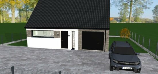 Maison neuve à Calonne-Ricouart, Hauts-de-France