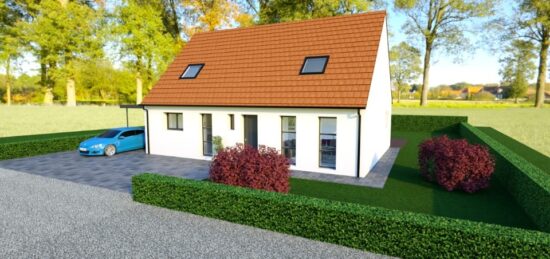 Maison neuve à Nordausques, Hauts-de-France