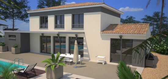 Maison neuve à Cournonsec, Occitanie