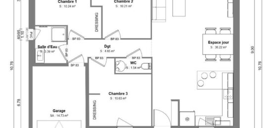 Maison neuve à , Seine-Maritime