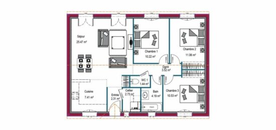 Maison neuve à , Pyrénées-Atlantiques