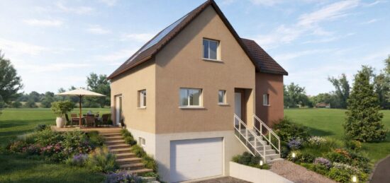 Maison neuve à Andlau, Grand Est