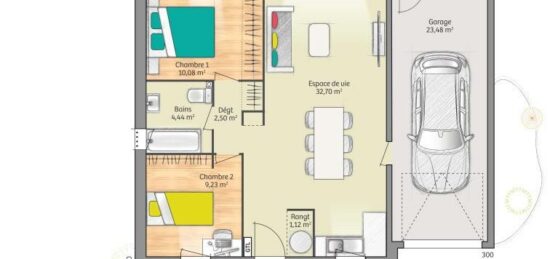 Maison neuve à , Sarthe