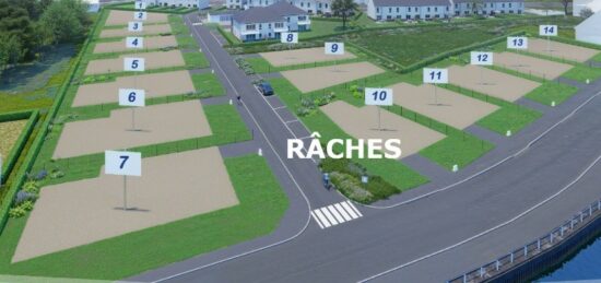 Terrain à bâtir à Râches, Hauts-de-France