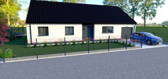 Maison neuve à Méricourt, Hauts-de-France