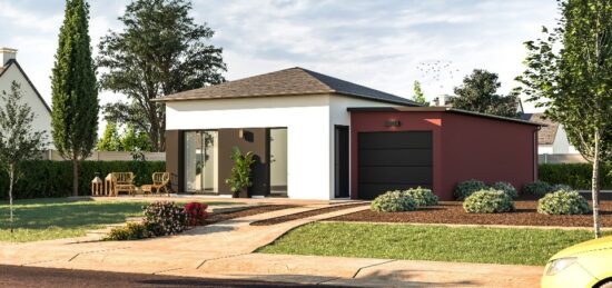 Maison neuve à Plouay, Bretagne