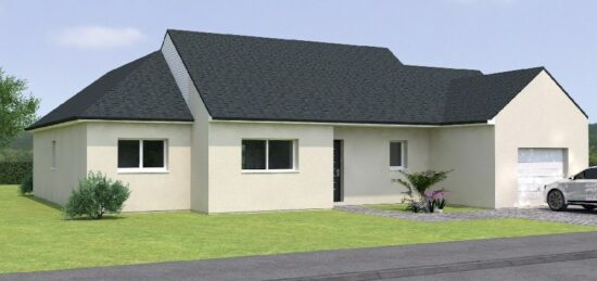 Maison neuve à Saint-Jean-de-Linières, Pays de la Loire