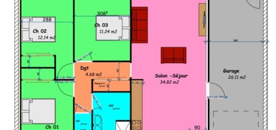 Maison neuve à , Vendée