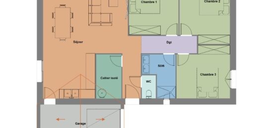 Maison neuve à , Ille-et-Vilaine