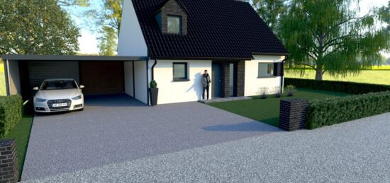 Maison neuve à Givenchy-en-Gohelle, Hauts-de-France