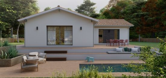 Maison neuve à Saint-Paul, Nouvelle-Aquitaine