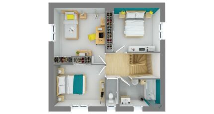 Les Villettes Maison neuve - 2467619-4586modele8201910215aDIa.jpeg Maisons France Confort