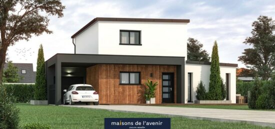 Maison neuve à Pluvigner, Bretagne