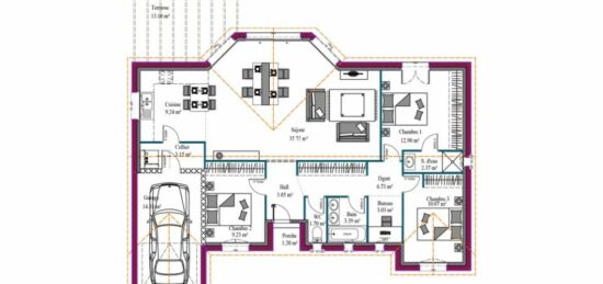 Maison neuve à , Lot-et-Garonne