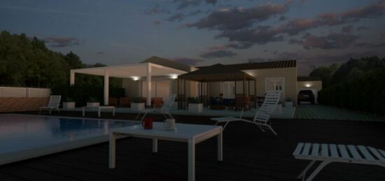 Maison neuve à Roquefort-des-Corbières, Occitanie