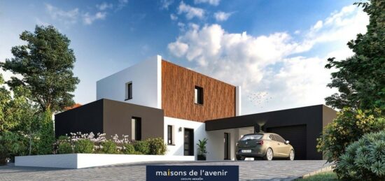Maison neuve à Plomeur, Bretagne