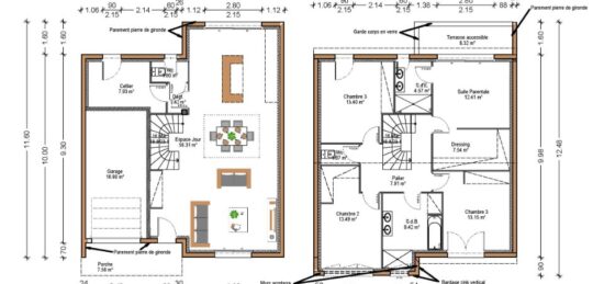 Maison neuve à , Gironde