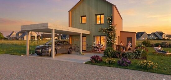 Maison neuve à La Chapelle-des-Fougeretz, Bretagne