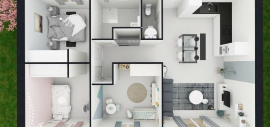 Maison neuve à , Var