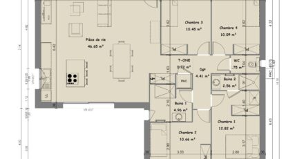 Roquebrune-sur-Argens Maison neuve - 2472741-9615modele820240906b93Nz.jpeg Maisons France Confort