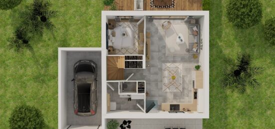 Maison neuve à , Haute-Vienne