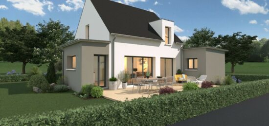 Maison neuve à Guilvinec, Bretagne