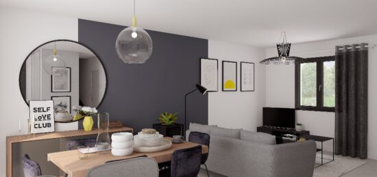 Maison neuve à Cournonterral, Occitanie