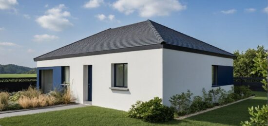 Maison neuve à Houssen, Grand Est