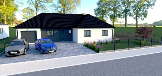 Maison neuve à Bruille-lez-Marchiennes, Hauts-de-France