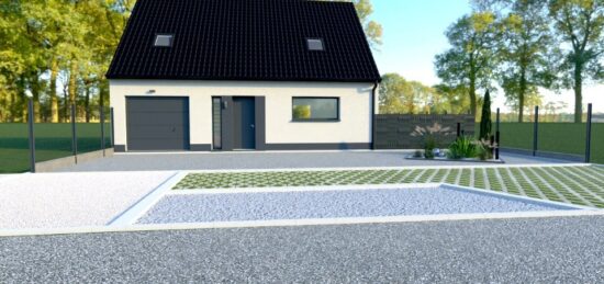 Maison neuve à Douvrin, Hauts-de-France