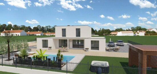 Maison neuve à Cébazan, Occitanie