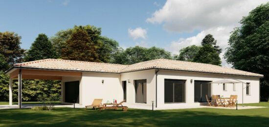 Maison neuve à Montpouillan, Nouvelle-Aquitaine