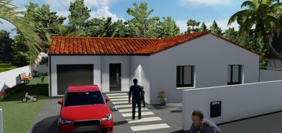 Maison neuve à Saint-Jean-de-Monts, Pays de la Loire