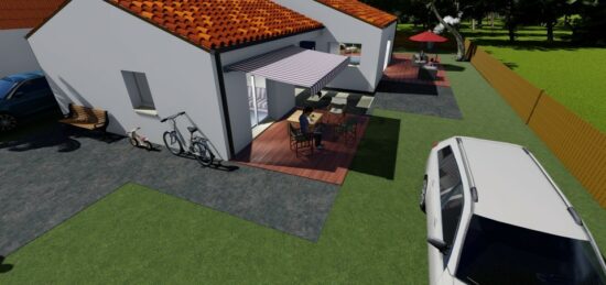 Maison neuve à Saint-Jean-de-Monts, Pays de la Loire