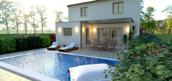 Maison neuve à Pézilla-la-Rivière, Occitanie