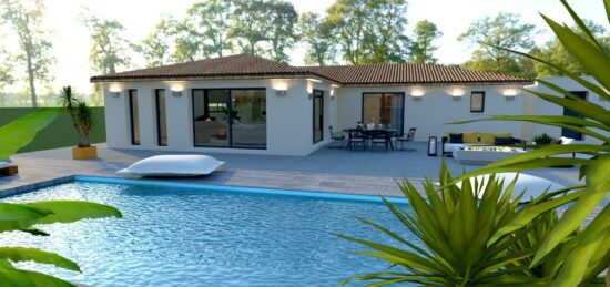 Maison neuve à Ortaffa, Occitanie