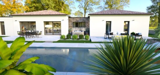 Maison neuve à Saint-Remèze, Auvergne-Rhône-Alpes